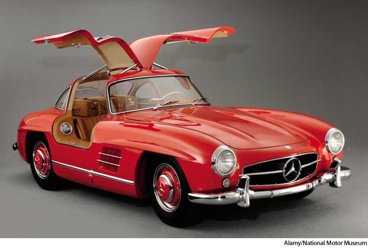 American Heritage Dictionary Entry: gullwing