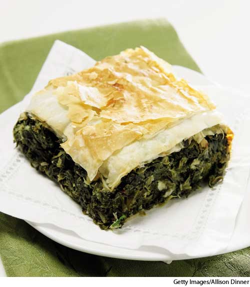 American Heritage Dictionary Entry: spanakopita